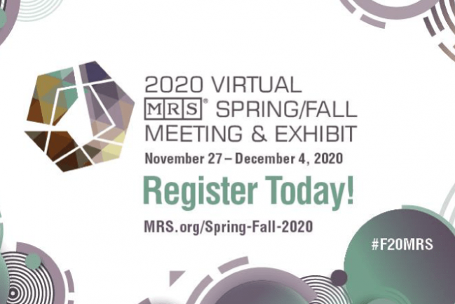 MRS meeting 2020