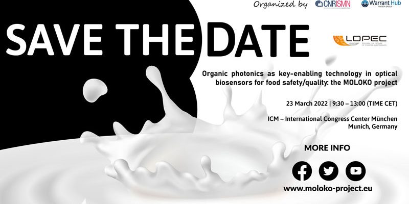 SAVE THE DATE MOLOKO workshop LOPEC 2022